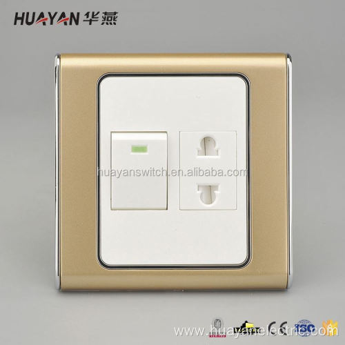 New product touch screen wall switch socket brand